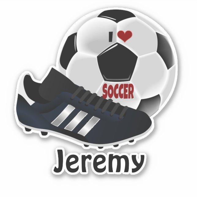 Popular soccer design template sticker (Front)