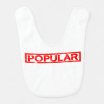 Popular Stamp Baby Bib