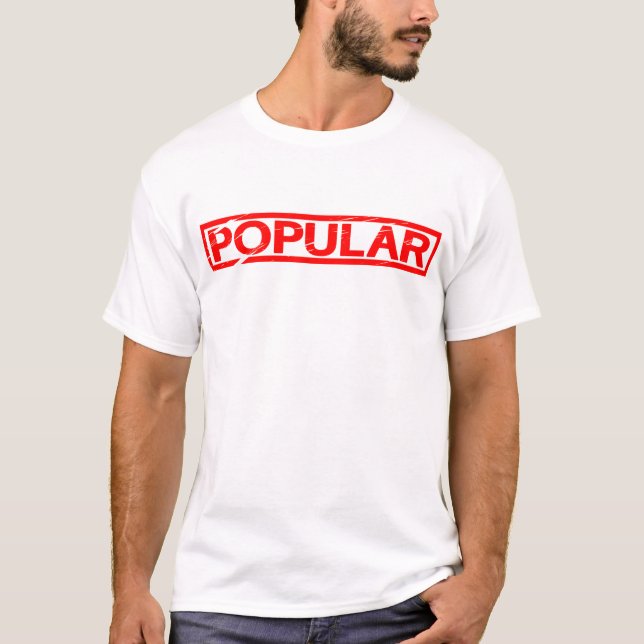 Popular Stamp T-Shirt (Front)