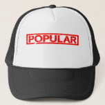 Popular Stamp Trucker Hat