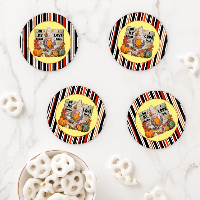 Popular Thanksgiving Beautiful Autumn Collection Coaster Set (In Situ)