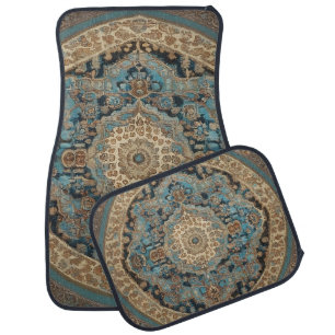 Popular Turkish Beautiful Old Pattern Collection Car Floor Mat