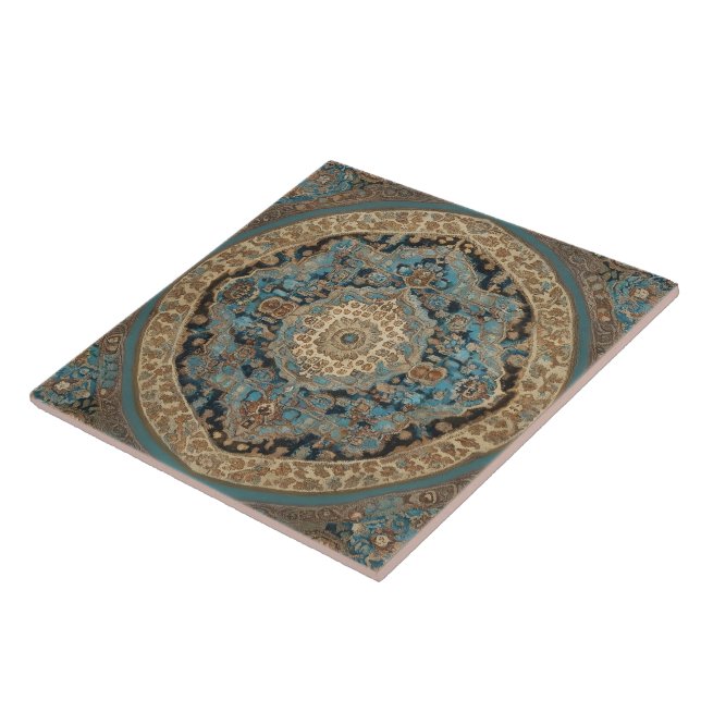 Popular Turkish Beautiful Old Pattern Collection Ceramic Tile (Side)