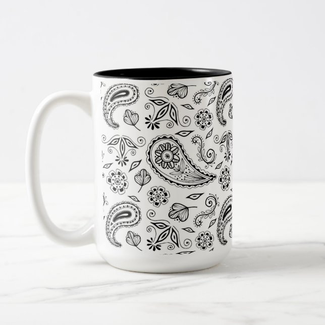 Popular Two-Tone Coffee Mug (Left)