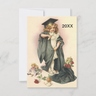 Popular Vintage Style Graduation Invitations 2012