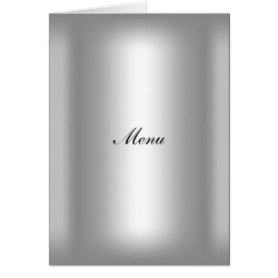 Popular Wedding Menu Cards