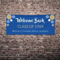 Popular! Welcome back Class Reunion banner