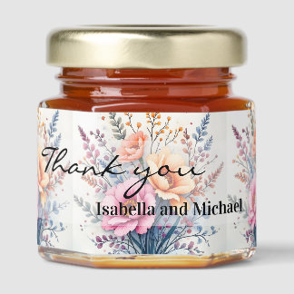 Popular Wildflowers Beautiful Luxury Collection Honey Jar Favors