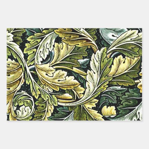 Popular William Morris vintage patterns Wrapping Paper Sheets