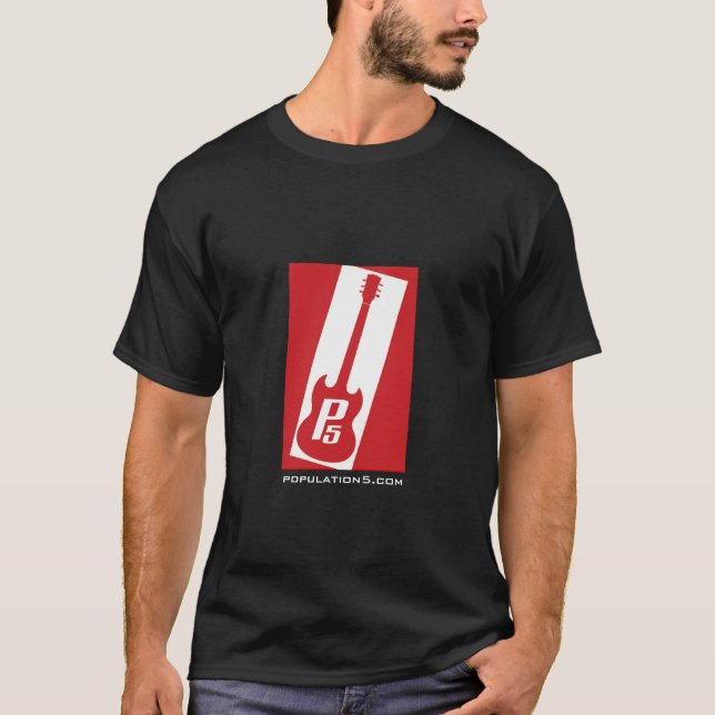 Population 5 T-shirt - Customized (Front)