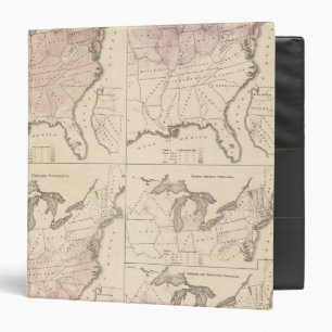Population and Density - United States Census 1870 Binder