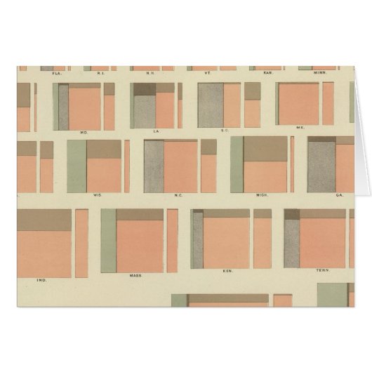 Population by State in the US (Front Horizontal)