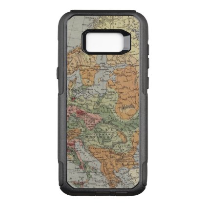 Population Density | European Map OtterBox Commuter Samsung Galaxy S8+ Case