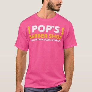 Popx27s Barber Shop Regular Cuts Fades Shape Ups G T-Shirt