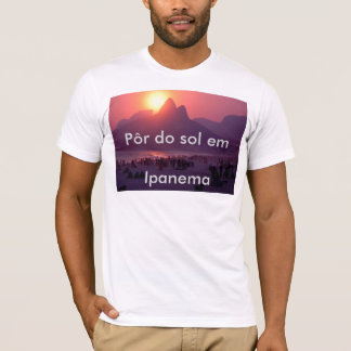 Pôr do sol em Ipanema T-Shirt