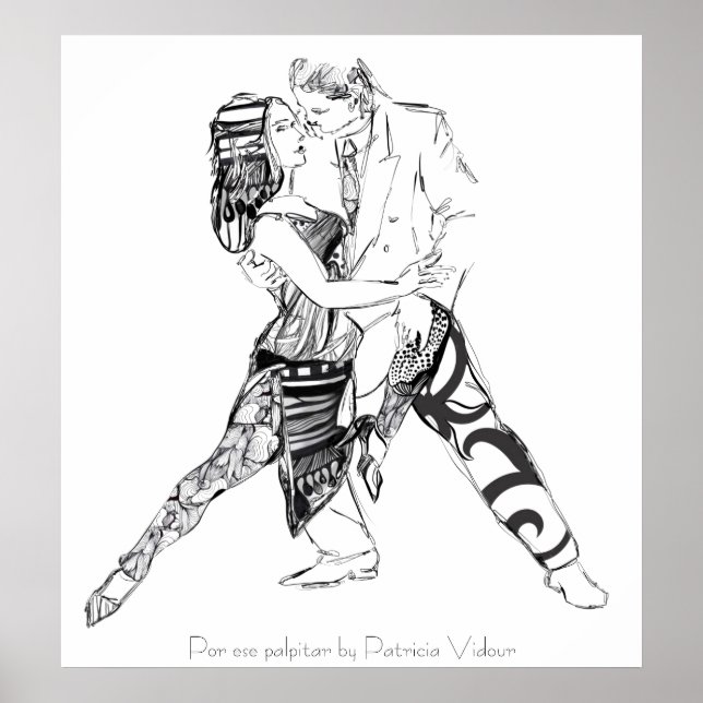 Por ese palpitar Tango Poster (Front)