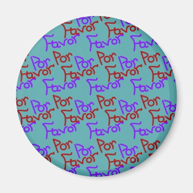 Por Favor Magnet (Front)