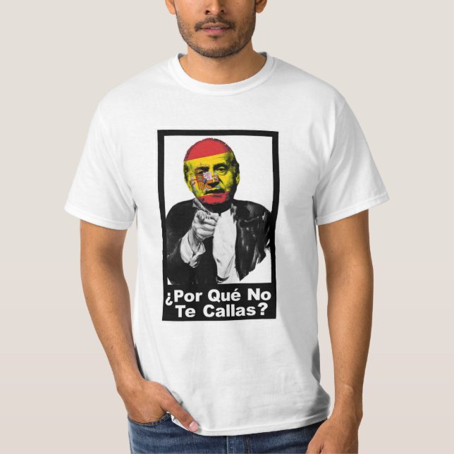 por que no te callas Soccer T-Shirt (Front)