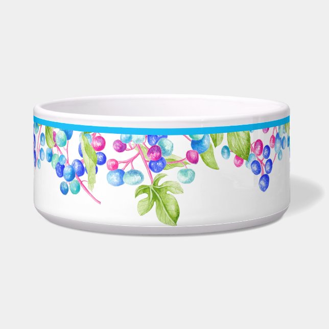 Porcelain Berries on a Salad Bowl (1) (Front)