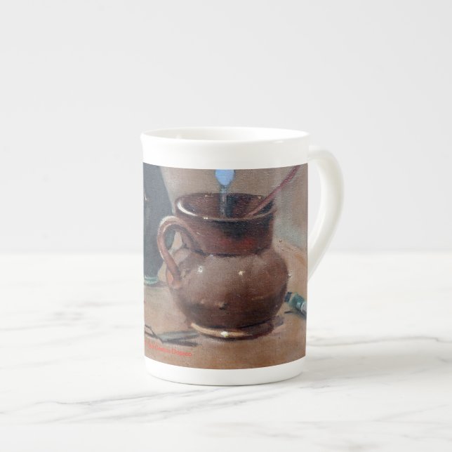 Porcelain Cup Still Life (Front Right)