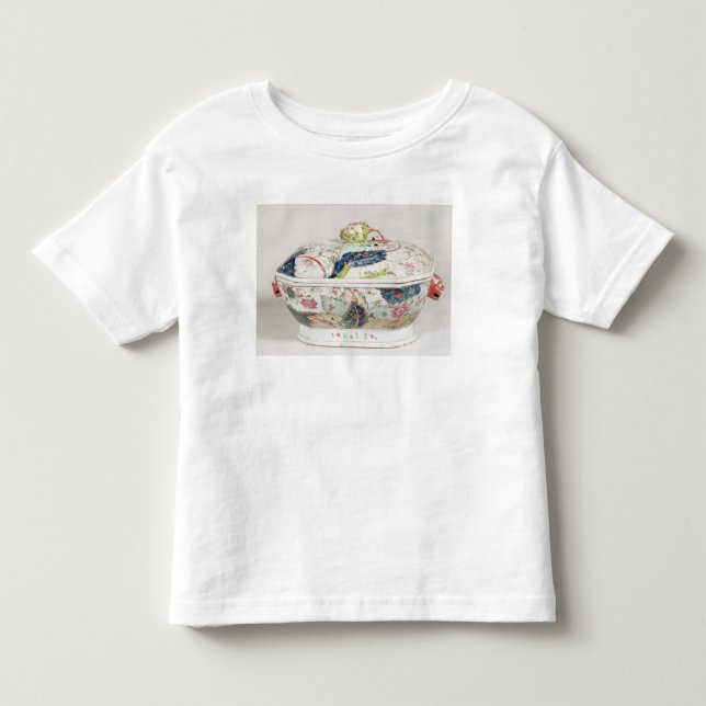 Porcelain dish, 18th century toddler t-shirt (Front)