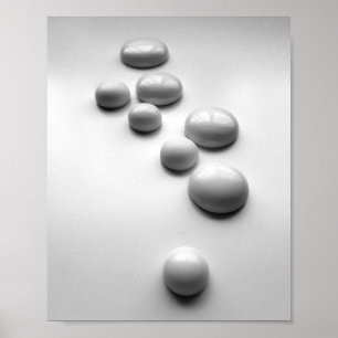 Porcelain hemispheres 3 poster