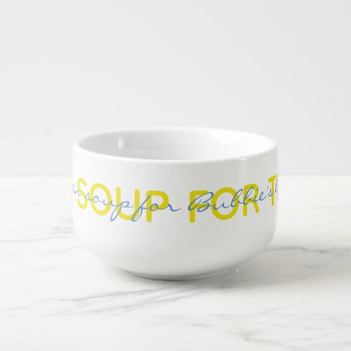 Porcelain Mug Customize Personalize Chicken Soup