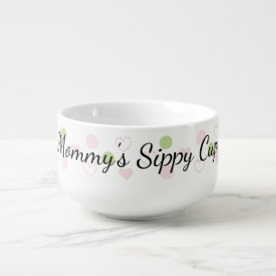 Porcelain Mug Personalize "Sugar N Spice Soup Mug"