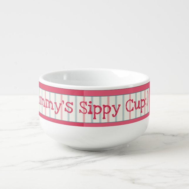 Porcelain Mug Personalize "Watermelon Soup Mug" (Front)