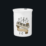 Porcelain Pitcher<br><div class="desc">Porcelain Pitcher, Music
Let Everything That
Has Breath, PraiseTheLord!
Psalm 150:6
-
#PraiseTheLord #HISGiftBreath
#SINGcerelyHisPraise</div>