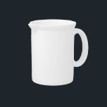 Porcelain Pitcher<br><div class="desc">Create your own personalizable,  minimalist style which can be easily updated with your Photo and text. If you need any help personalizing this product,  please contact me using the message button below and I will be happy to help.</div>