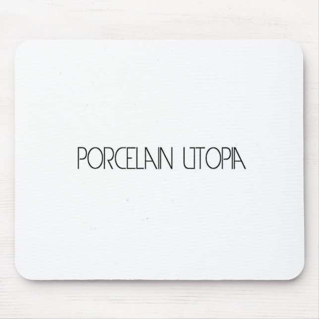 Porcelain Utopia Mouse Pad (Front)