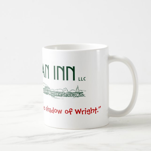 Porcelan mug Usonian Inn logo classic (Right)