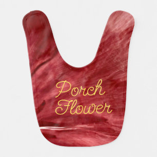 Porch Flower / Original / Baby Bib