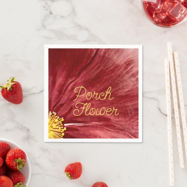 Porch Flower / Original / Napkins (Insitu)