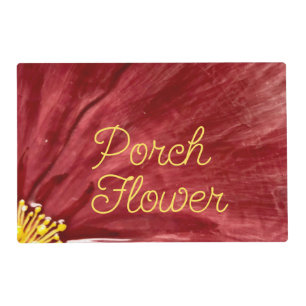 Porch Flower / Original / Pet Laminated  Placemat