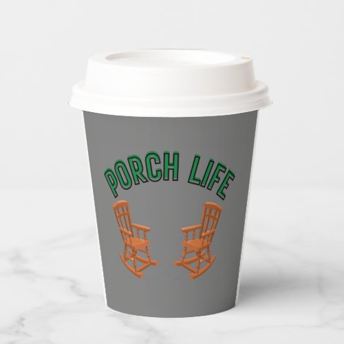Porch Life Paper Cups