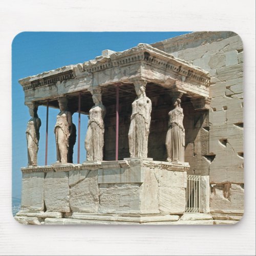 Porch of the Maidens Erechtheion c421_405 BC Mouse Pad