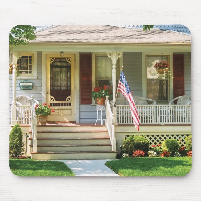 Porch - The home of a little old lady Mouse Pad (Front)