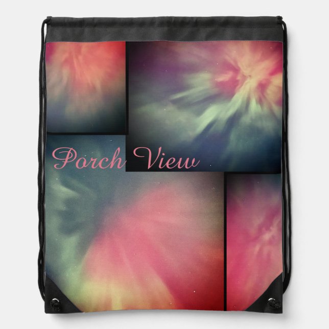 Porch View / Corona / Drawstring Bag (Front)