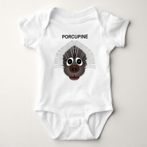 Porcupine _ Baby Jersey Bodysuit