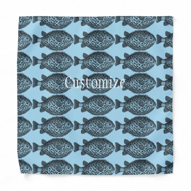 Porcupine blowfish Thunder_Cove  Bandana (Front)
