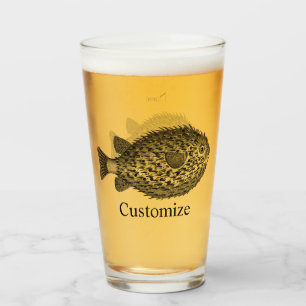 Porcupine blowfish Thunder_Cove Glass