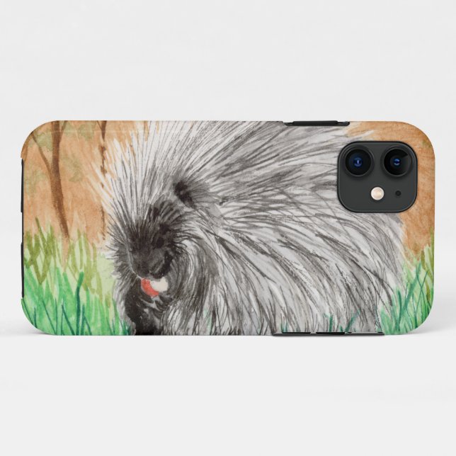 Porcupine Case-Mate iPhone Case (Back (Horizontal))