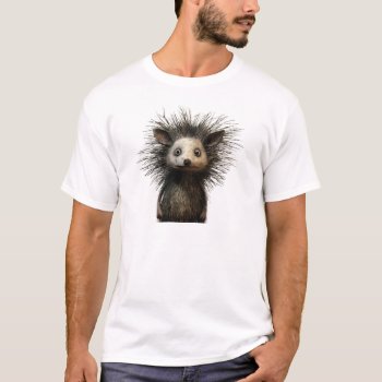 Porcupine Character T-shirt by karenfoleyphoto at Zazzle