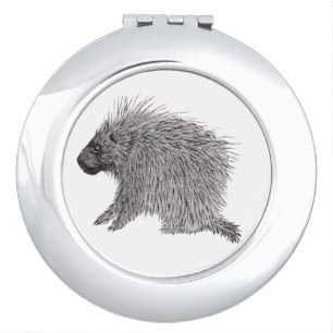 Porcupine Compact Mirror