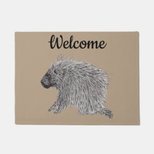 Porcupine Doormat