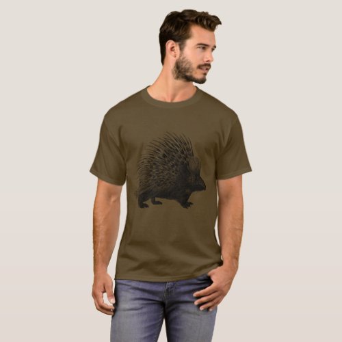 Porcupine Fine Art T_Shirt