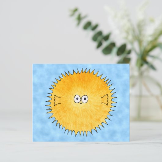 Porcupine Fish. (Standing Front)