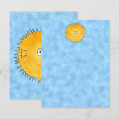 Porcupine Fish. (Front/Back)